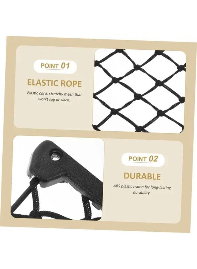 3pcs Heavy Duty Car Mesh Net Organizer With Sturdy Frame For SUV Truck Van - Image 2